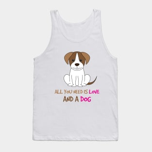 All You Need Is Love And a Dog Tank Top